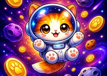Astro Kitty Rush snímek obrazovky hry