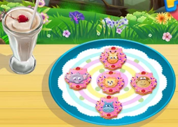 Biscuiți Pentru Copii Animale captură de ecran a jocului