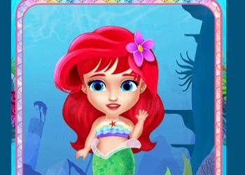 Teléfono De La Princesa Sirena Bebé captura de pantalla del juego