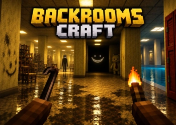 Backrooms Craft game screenshot