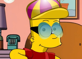 Bart Simpson Զգեստ Up խաղի սքրինշոթ