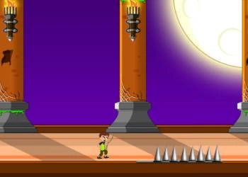 Бен 10: Приключения В Обитавана От Духове Къща екранна снимка на играта