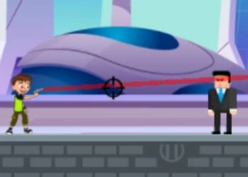 Бен 10: Г-Н Куршум екранна снимка на играта