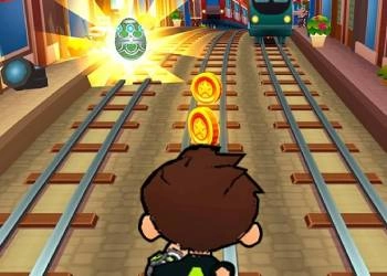 Ben 10: Lướt Tàu Điện Ngầm ảnh chụp màn hình trò chơi