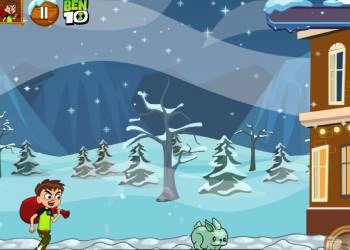 Ben 10: Vánoční Běh snímek obrazovky hry