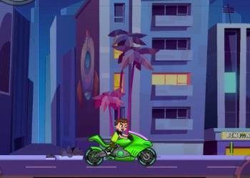 Мотоциклетното Състезание На Бен 10 екранна снимка на играта