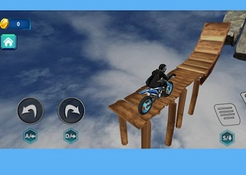 Fiets Stuntrace Legende schermafbeelding van het spel