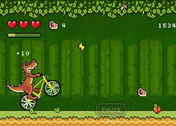Bikosaurus snímek obrazovky hry