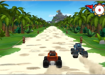 Blaze: Dragon Island Race екранна снимка на играта