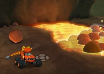 Blaze: Mit Vollgas Ins Dino-Tal Spiel-Screenshot