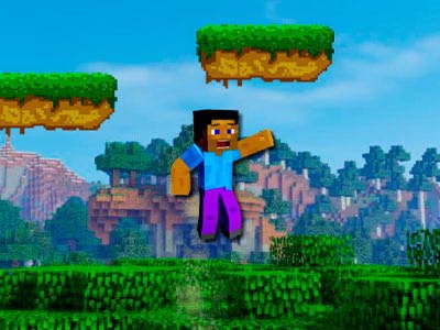 Block Craft Jumping Adventure captură de ecran a jocului
