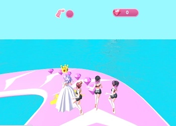 Bridal Race 3D game screenshot