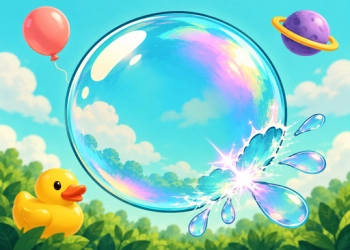 Bubble Clicker game screenshot