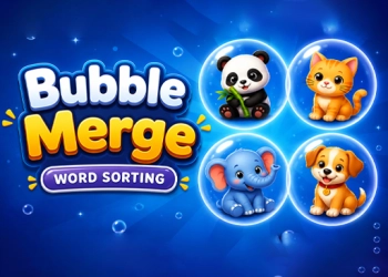 Bubble Merge: Բառերի դասավորում խաղի սքրինշոթ