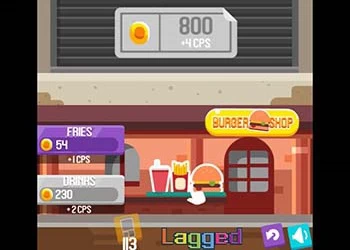 Burger Clicker zrzut ekranu gry