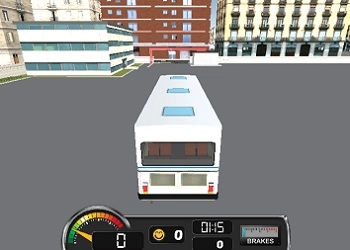 Simulator de Șofer de Autobuz 3D captură de ecran a jocului