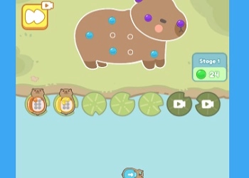 Capybara Screw Jam game screenshot