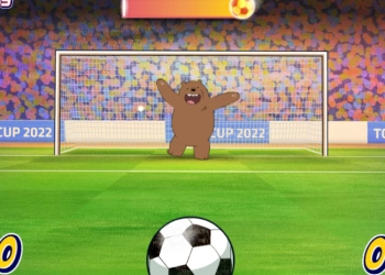 Ndeshje Futbolli Cartoon Network pamje nga ekrani i lojës