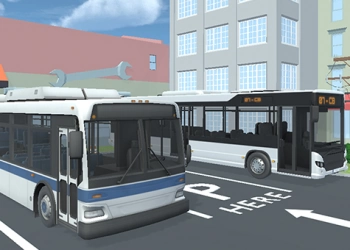 Desafio Do Simulador De Estacionamento De Ônibus Urbano 3D Conectados de  graça sobre NAJOX.com