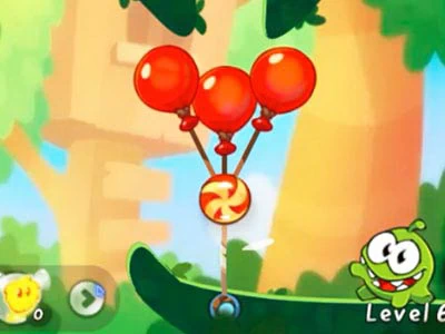 Cut The Rope 2 skærmbillede af spillet