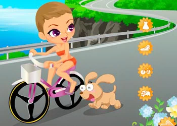 Kerékpározás Menj Ki Öltözz játék képernyőképe