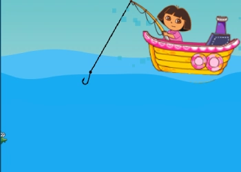 Dora Og Fiskeri skærmbillede af spillet