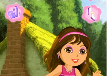 Dora Na Zahradě snímek obrazovky hry