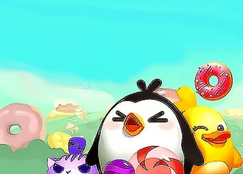 ញាំដូណាត់ រូបថតអេក្រង់ហ្គេម