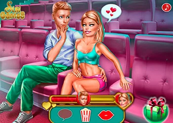 Ellie Cinema Flirting скрыншот гульні