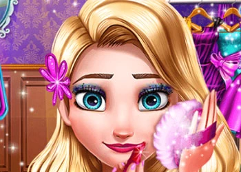 Elsa Prom Makeup snímek obrazovky hry