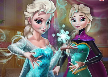 Elsa Secret Transform skærmbillede af spillet
