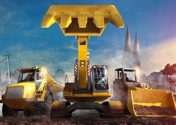 Excavator Simulator 3D រូបថតអេក្រង់ហ្គេម