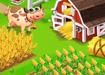 Jogo De Agricultura Farm Day Village captura de tela do jogo