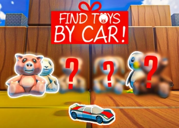 車でおもちゃを探す ゲームのスクリーンショット