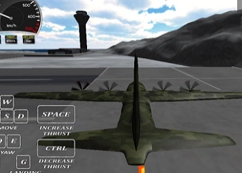 Flight Simulator C130 Training game screenshot