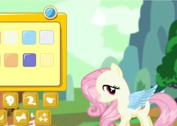 Fluttershy Pony Dress Up captura de tela do jogo