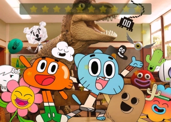 Gumball: Estrellas Ocultas captura de pantalla del juego