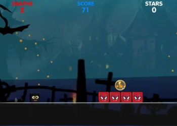 Halloween Geometry Dash schermafbeelding van het spel