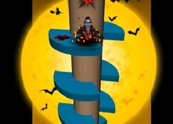 Halloween-Helix Spiel-Screenshot