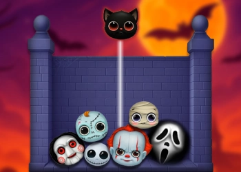 Mania de Fusão de Halloween captura de tela do jogo