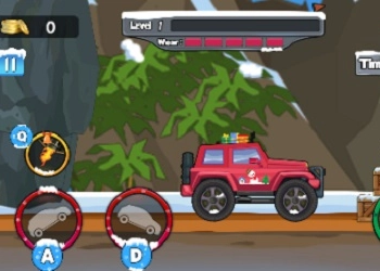 Hill Climb Racing: Зул Сарын Ачааны Машины Өөрчлөлт тоглоомын дэлгэцийн агшин