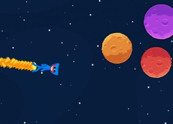 Huggy Wuggy: يطير في الفضاء لقطة شاشة اللعبة