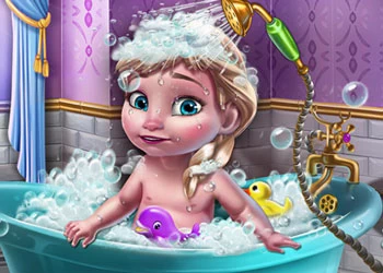 Eiskönigin-Babyparty-Spaß Spiel-Screenshot