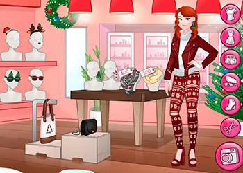 Instagirls Christmas Dress Up oyun ekran görüntüsü