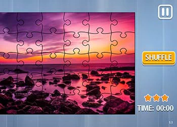 Yapboz Puzzle: Gün Batımı oyun ekran görüntüsü