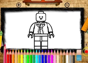 Lego Omalovánky snímek obrazovky hry