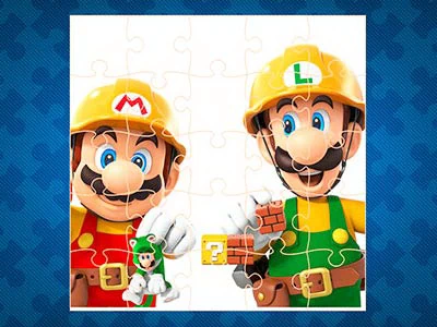 Quebra-Cabeça Mario E Seu Amigo captura de tela do jogo
