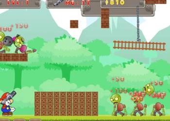 Mario Və Zombi oyun ekran görüntüsü