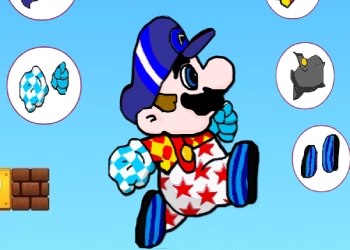 Vestir A Mario captura de pantalla del juego