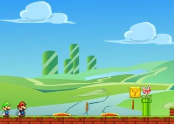 Mario Para Dos captura de pantalla del juego